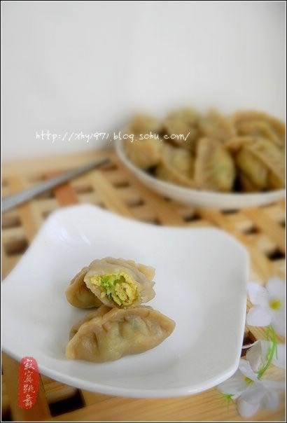 烫面全麦西葫芦蒸饺的做法