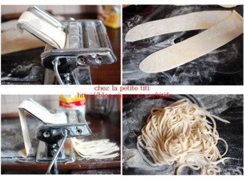 手工素凉面的做法