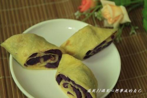紫薯薄餐的做法