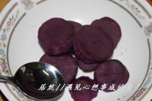 紫薯薄餐的做法