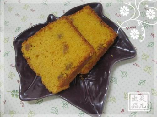 提子南瓜磅蛋糕的做法