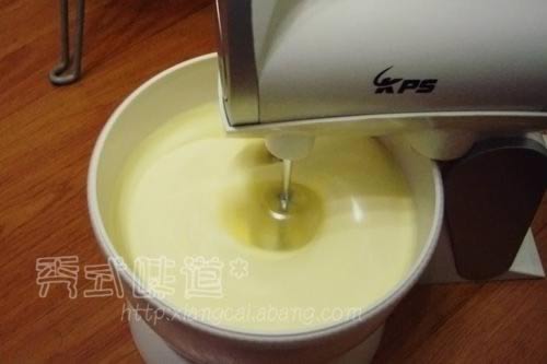 简易版海绵蛋糕的做法