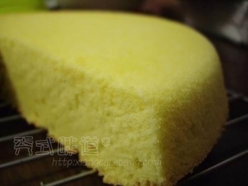 简易版海绵蛋糕的做法