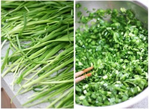 韭菜鸡蛋饺子的做法