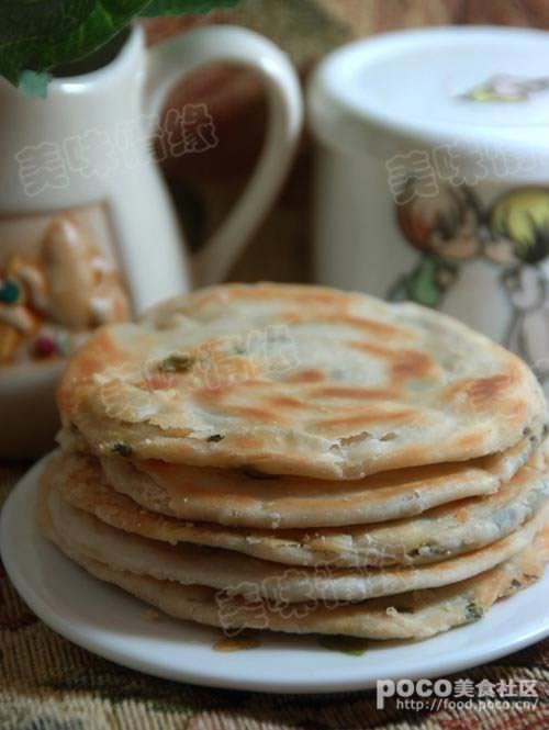 电饼铛葱油酥饼的做法