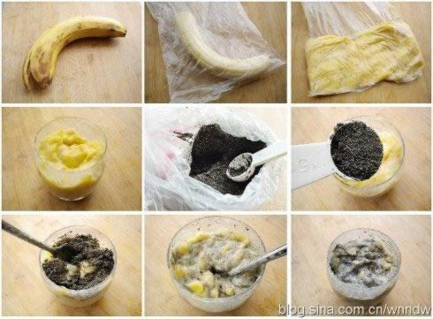 干焙香蕉芝麻春卷的做法