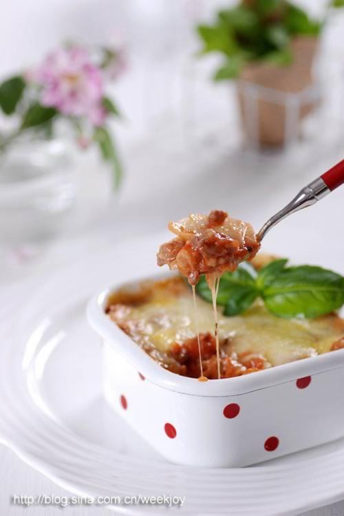 牛肉酱焗意大利千层面的做法