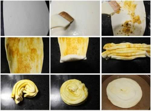 电饼铛咖哩手抓饼的做法