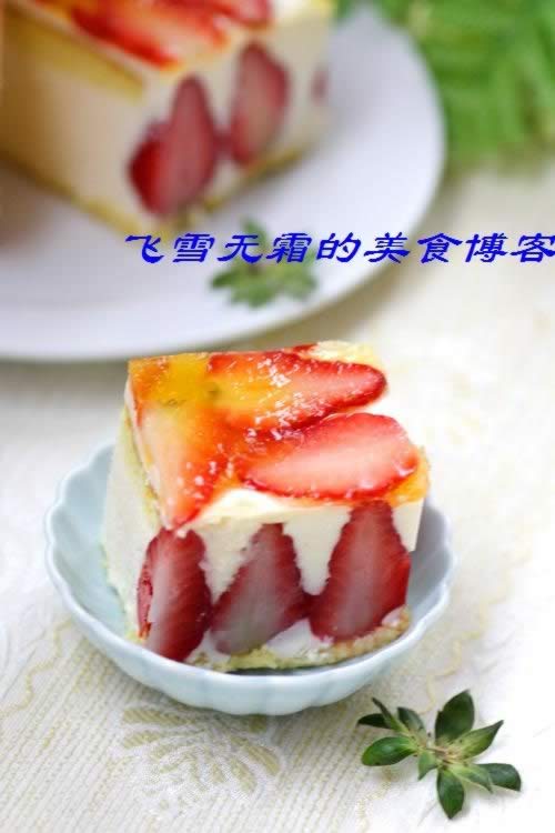 方形草莓慕司的做法