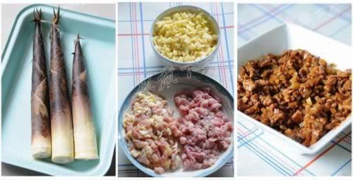 玉米面三丁包的做法