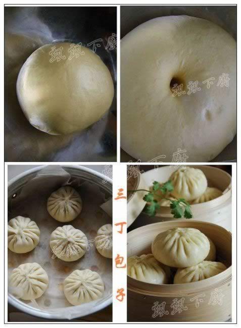 玉米面三丁包的做法