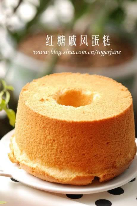 红糖戚风蛋糕的做法