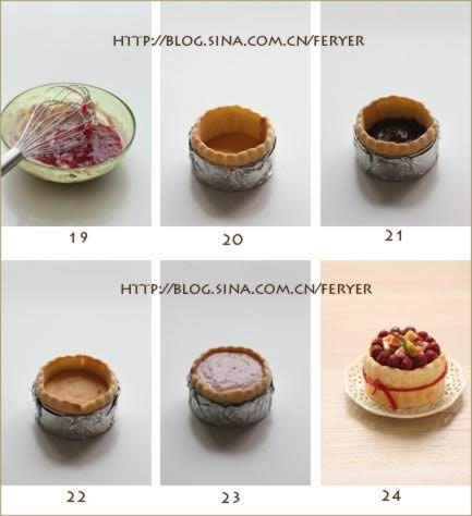 巧克力树莓慕斯蛋糕的做法