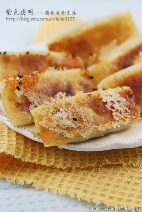 茴香馅冰花煎饺的做法