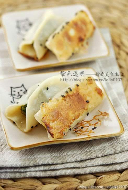 茴香馅冰花煎饺的做法