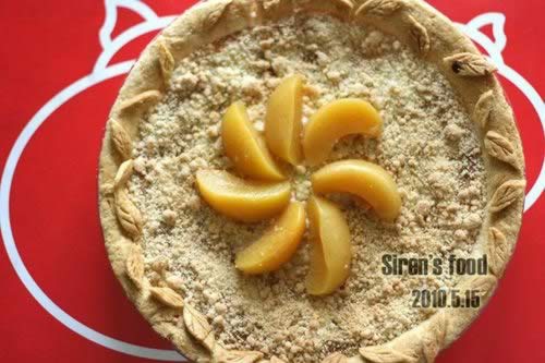 黄桃软冻金宝派的做法