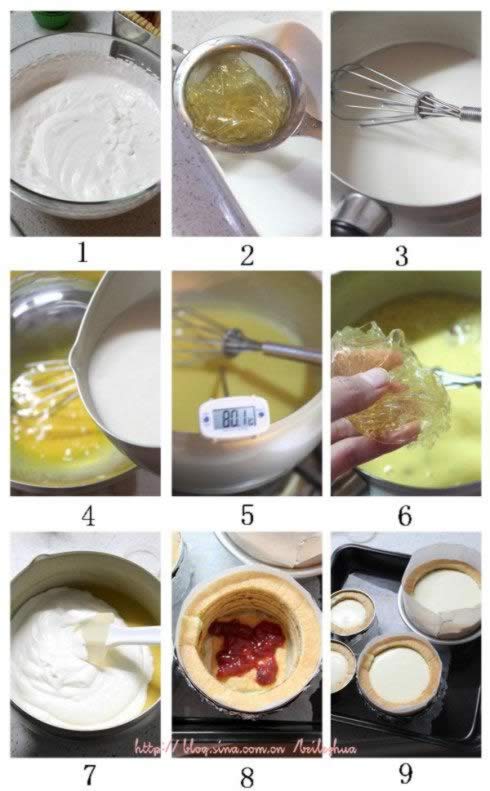 三味蛋糕的做法