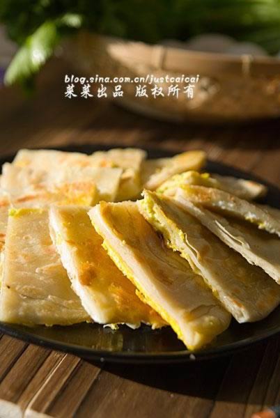 鸡蛋灌饼的做法