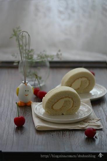 蜂蜜酸奶蛋糕卷的做法