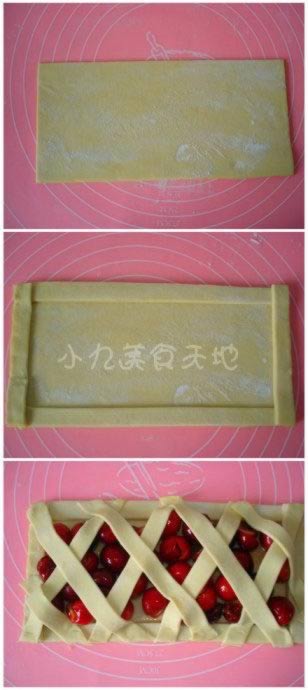 酥皮樱桃派的做法
