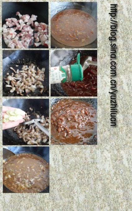 五花肉的炸酱面的做法