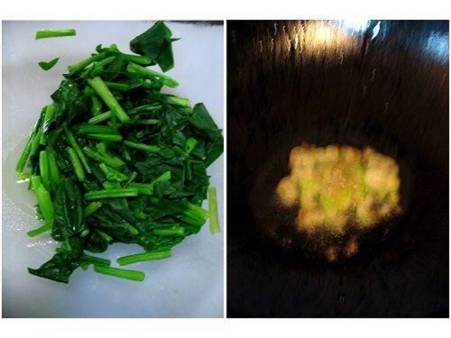 菠菜蛋花疙瘩汤的做法