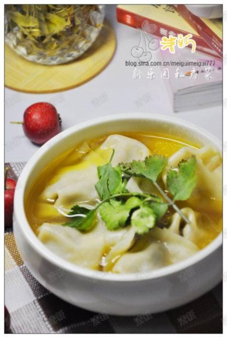 白茶馄饨的做法