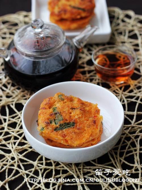 韩式海鲜泡菜煎饼的做法