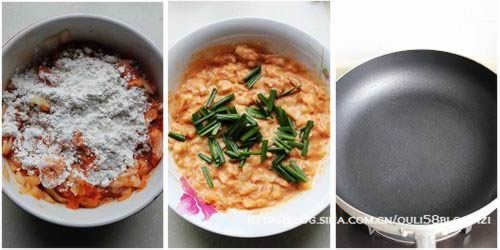 韩式海鲜泡菜煎饼的做法