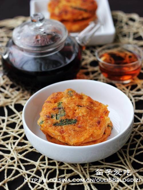 韩式海鲜泡菜煎饼的做法