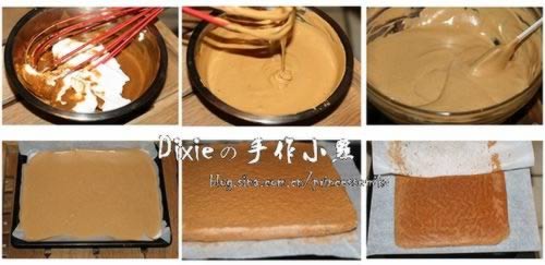 香蕉巧克力蛋糕卷的做法