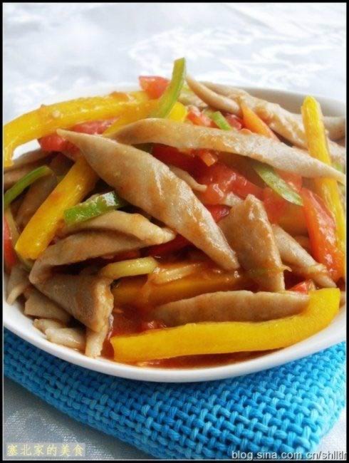 什锦炒莜面鱼的做法