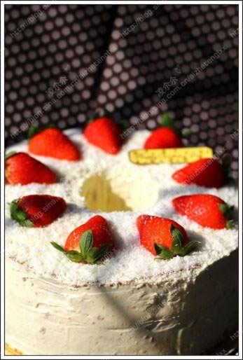 双莓奶油蛋糕的做法