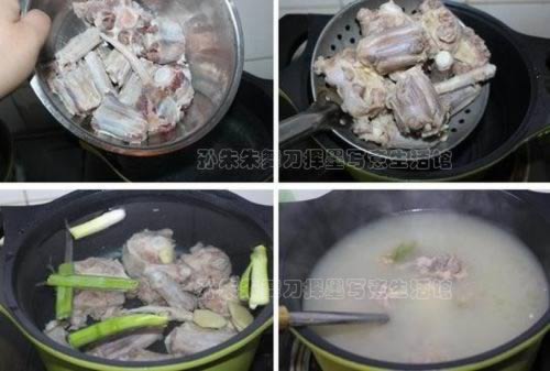 牛尾泡菜元宝汤饺的做法