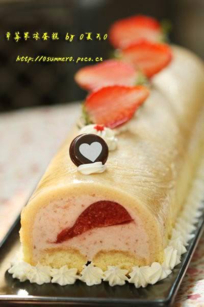 草莓果冻蛋糕的做法