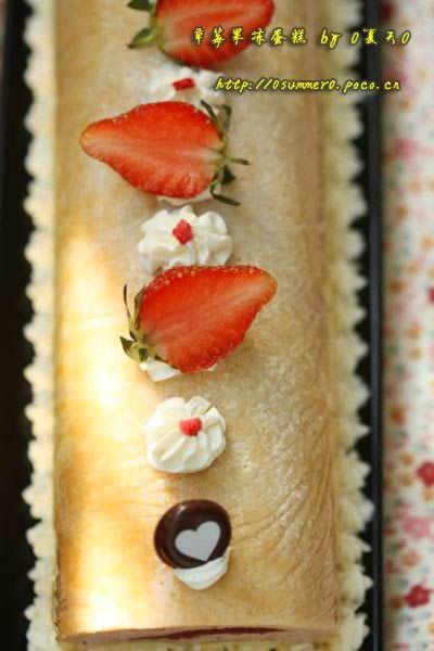 草莓果冻蛋糕的做法