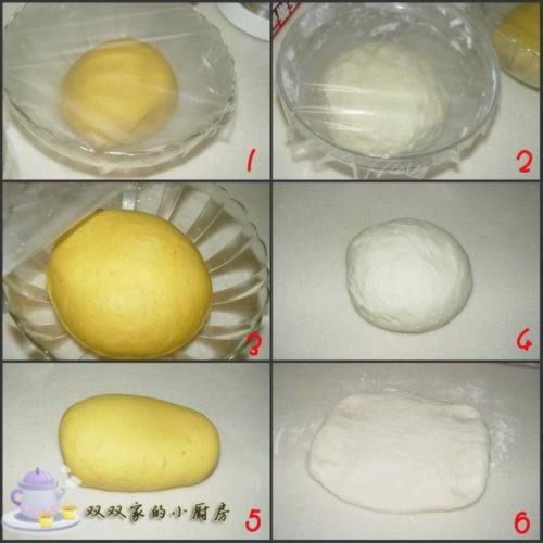 蝴蝶花卷的做法