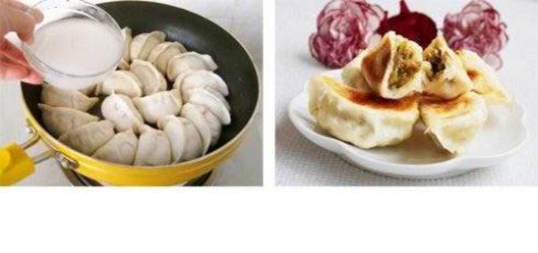 发面水煎饺的做法