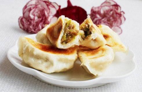 发面水煎饺的做法