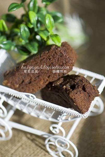巧克力布朗尼的做法