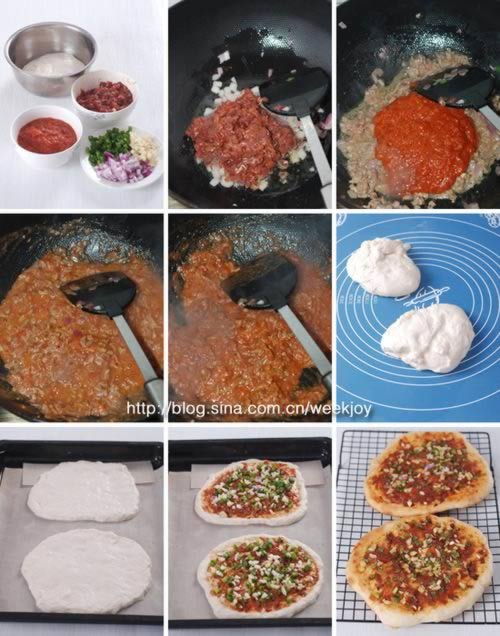 牛肉酱馅饼的做法