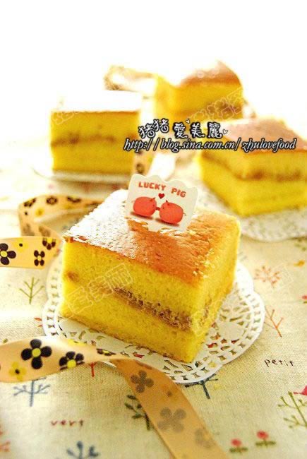 肉松海绵蛋糕的做法