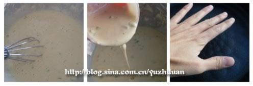 葱花鸡蛋摊饼的做法