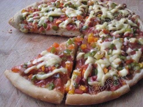 电饼铛自制比萨的做法