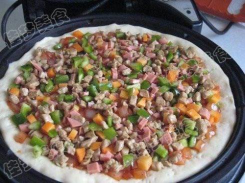 电饼铛自制比萨的做法