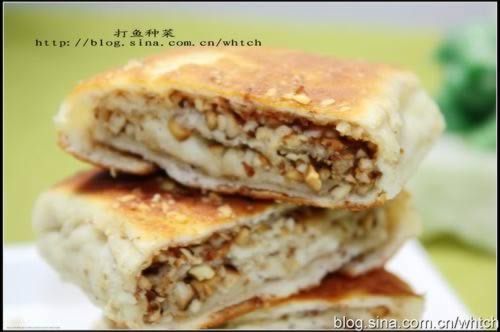 花生馅饼、肉馅饼的做法