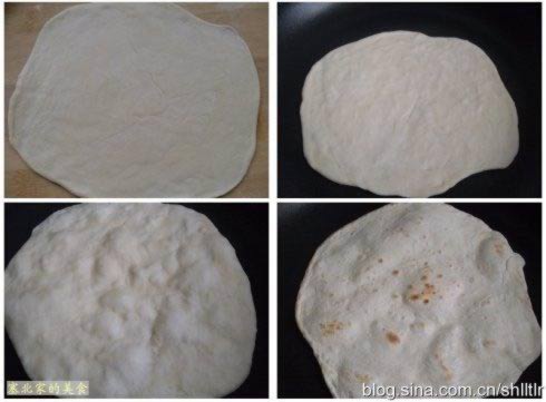 熏肉卷饼的做法