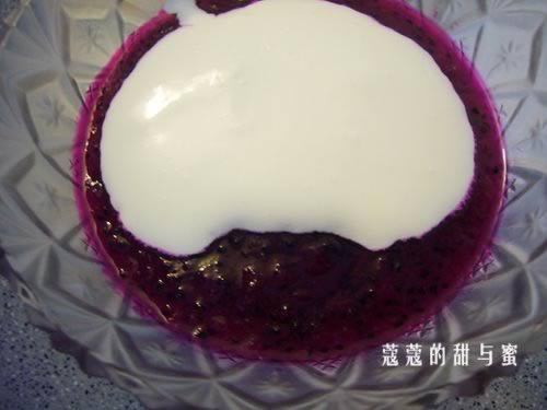 缎带双色冰激凌蛋糕的做法