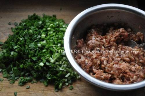 韮菜饺子的做法