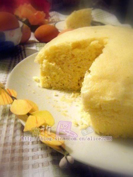 中式蒸蛋糕的做法